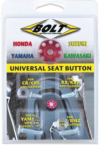 BOLT ANODIZED SEAT BUTTON BMH-SB