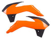 ACERBIS RADIATOR SHROUD ORANGE/BLACK 2314265225