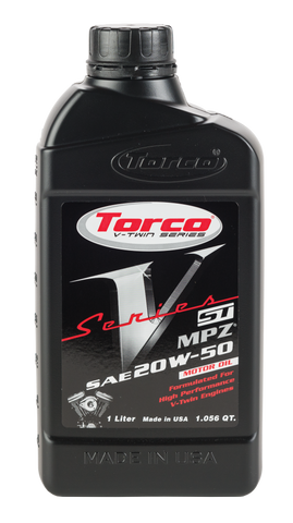 TORCO V-SERIES ST MOTOR OIL 20W-50 1L T632050CE