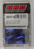 DRC ALUMINUM TAPER BOLTS BLUE M6X30MM 4/PK D58-52-130