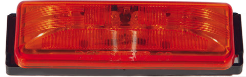 BLUHM TRAILER LIGHT LARGE RECTANGLE 12-LED RED BL-TRLEDSLR
