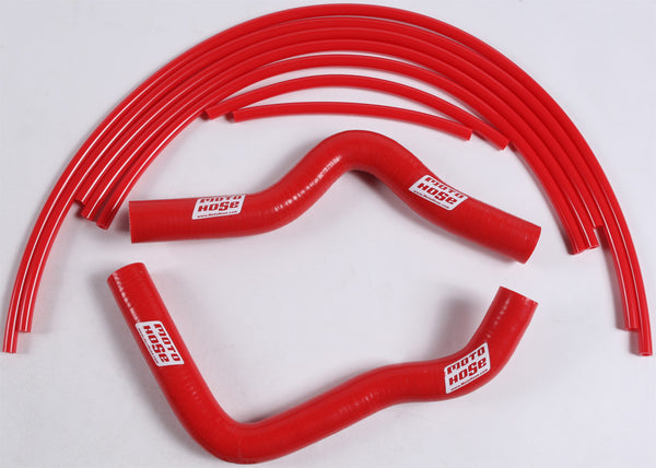 MOTO HOSE SILICONE HOSE KIT (RED) 24-41R