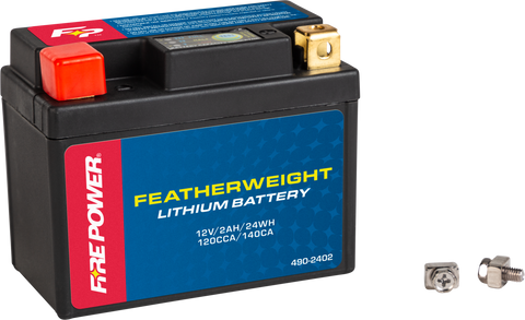 FIRE POWER FEATHERWEIGHT LITHIUM BATTERY 120 CCA 12V/24WH LFP03-B