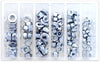 BOLT HEX FUJI-LOCK NUT ASSORTMENT 100 PIECE KIT SV-FUJINUT