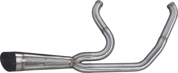 TBR COMP S 2IN1 EXHAUST TOURING M8 BRUSHED W/TURNOUT 005-4870199