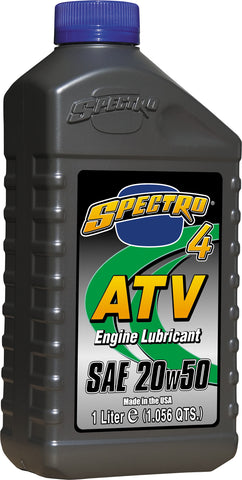 SPECTRO PREMIUM ATV/UTV/SNO 4T 20W50 1 LT L.S4ATV25