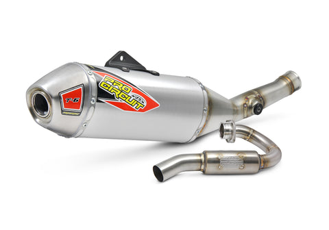 PRO CIRCUIT T-6 STAINLESS EXHAUST SYSTEM KX450F '16-18 0121745G