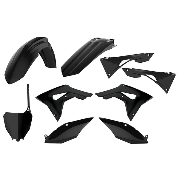 POLISPORT PLASTIC BODY KIT BLACK 90721