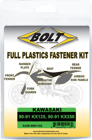 BOLT FULL PLASTIC FASTENER KAW KAW-9091102