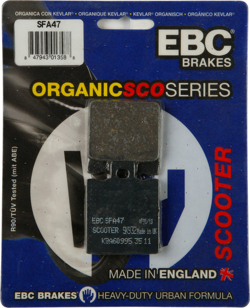 EBC BRAKE PADS SFA47