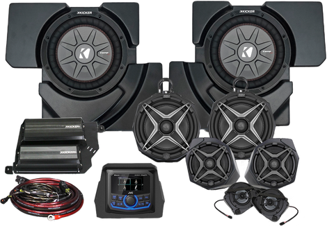 SSV WORKS 8 SPEAKER PLUG AND PLAY KIT WITH JVC MR1 RECEIVER X32-8A1X
