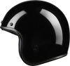 HIGHWAY 21 .38 RETRO HELMET GLOSS BLACK MD 77-1200M