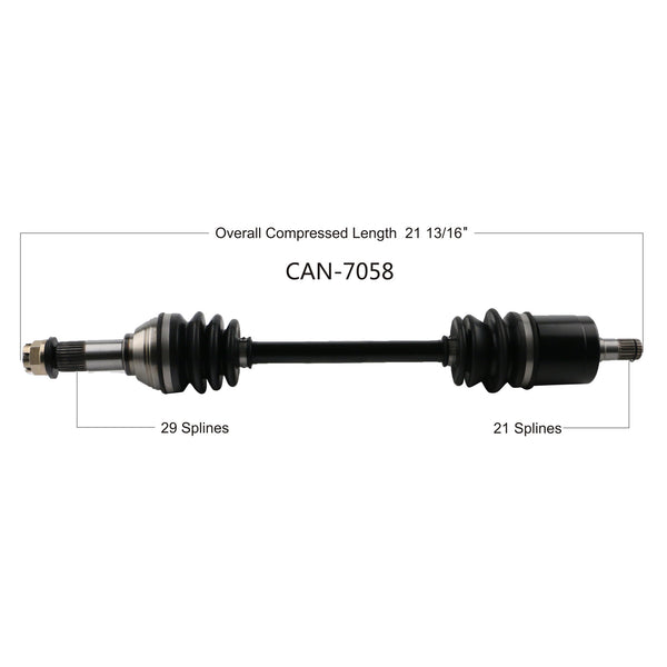 OPEN TRAIL OE 2.0 AXLE FRONT RIGHT CAN-7058