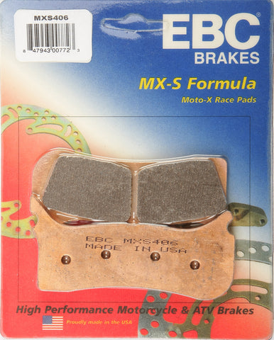 EBC BRAKE PADS MXS406