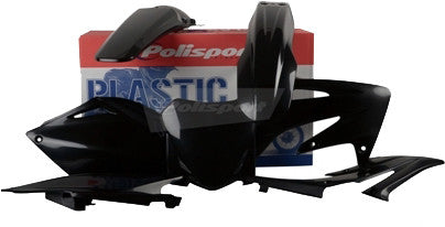 POLISPORT PLASTIC BODY KIT BLACK 90144