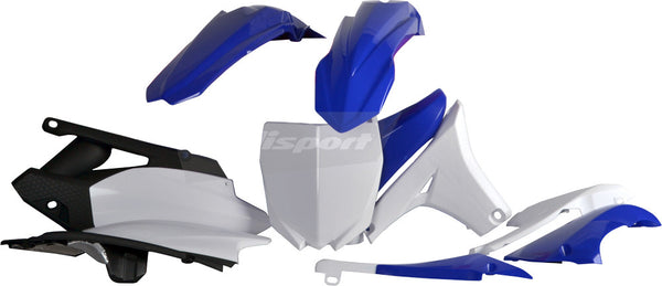 POLISPORT PLASTIC BODY KIT BLUE/WHITE 90274