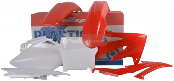 POLISPORT PLASTIC BODY KIT RED 90084