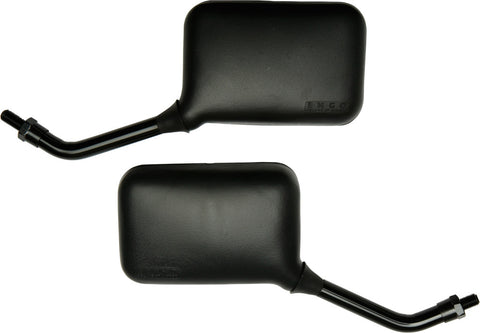 EMGO DELUXE GP MIRRORS/PR- SHORT FOR ALL 10MM MOUNTS & YAM 20-78203