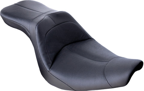 DANNY GRAY LOW IST 2-UP LEATHER SEAT FXST `06-`10, FLSTF/B `07-17 FA-DGE-0292