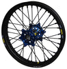 PRO-WHEEL WHEEL REAR 2.15X19 BLUE HUB BLK RIM/GLD SPOKE/BLK NIPPLE 24-5923242