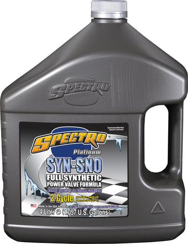 SPECTRO PLATINUM SNO SYNTHETIC 2T 1 GAL POWERVALVE FORMULA T.SYNSNO