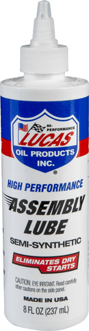 LUCAS SEMI-SYNTHETIC ASSEMBLY LUBE 8 OZ 10153
