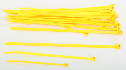 HELIX ASSORTED CABLE TIES YELLOW 30/PK 303-4683