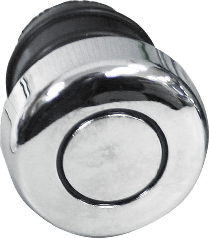 HARDDRIVE CIRCLE LINED OIL FILLER CAP CHROME 03-0043