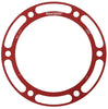 SUPERSPROX REAR EDGE SPRKT COLOR DISK ALU 42T-530 RED HON RACD-1306-42-RED