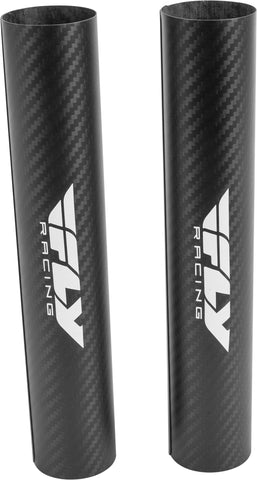 FLY RACING CARBON FIBER FORK SHIELDS LOWER 45 X 220 567-1905