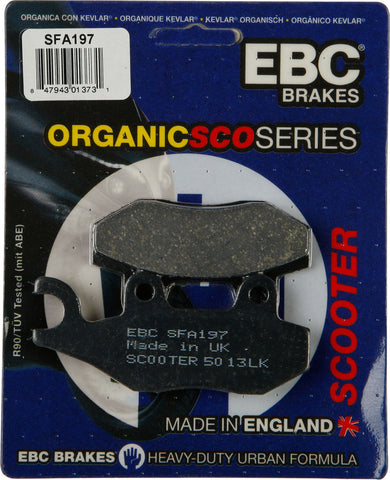 EBC BRAKE PADS SFA197