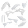 ACERBIS FULL PLASTIC KIT WHITE 2736260002