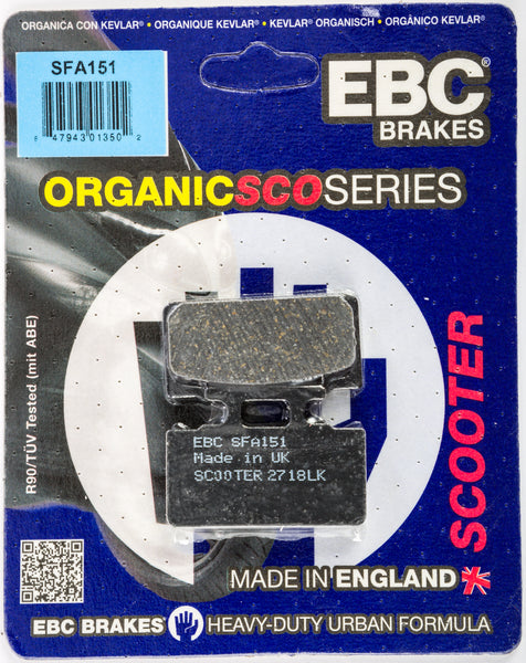 EBC BRAKE PADS SFA151