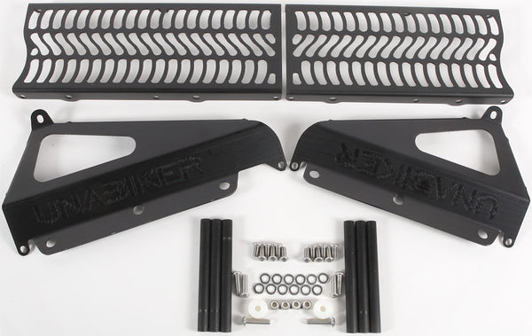 UNABIKER RADIATOR GUARD (BLACK) YWR45012-K