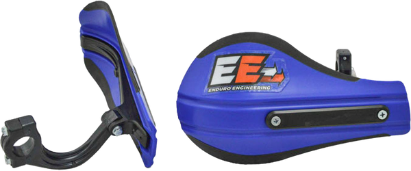 ENDURO ENGINEERING COMPOSITE MNT ROOST DEFLECTORS BLUE W/MOUNTING HARDWARE 53-223