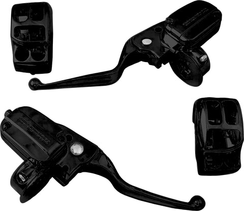 HARDDRIVE HANDLEBAR CONTROL KIT BLK CABLE CLUTCH `08-16 FLH 53603