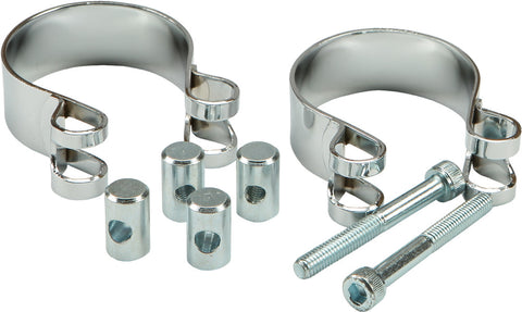 HARDDRIVE EXHAUST CLAMPS 57-85 SPORTSTER 48MM 14-0522