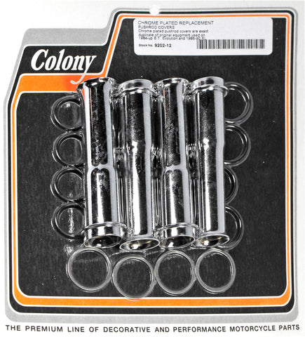 COLONY MACHINE LOWER PUSHROD COVER KIT OUTER 84-99 BT 86-90 XL 9202-12