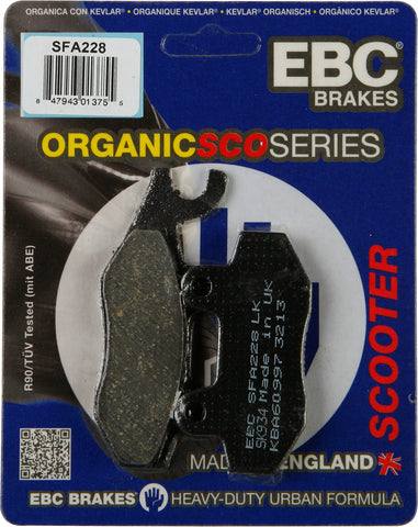 EBC BRAKE PADS SFA228