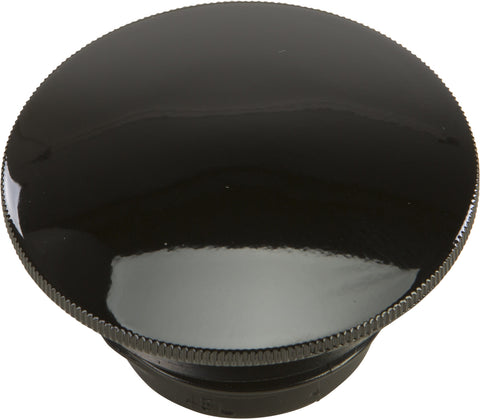 HARDDRIVE GAS CAP SCREW-IN SMOOTH NON-VENTED GLOSS BLACK `96-20 012773