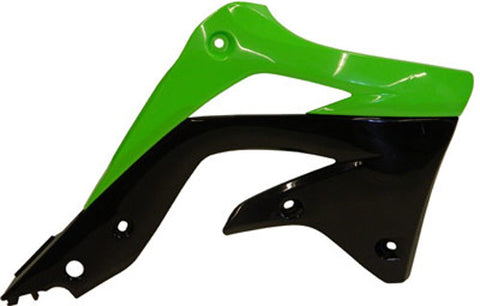 ACERBIS RADIATOR SHROUDS GREEN/BLACK 2250431089