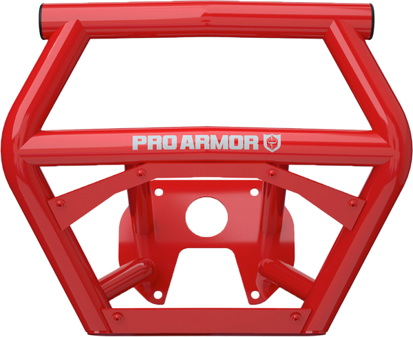PRO ARMOR FRONT SPORT BUMPER RED POL P199P360RD