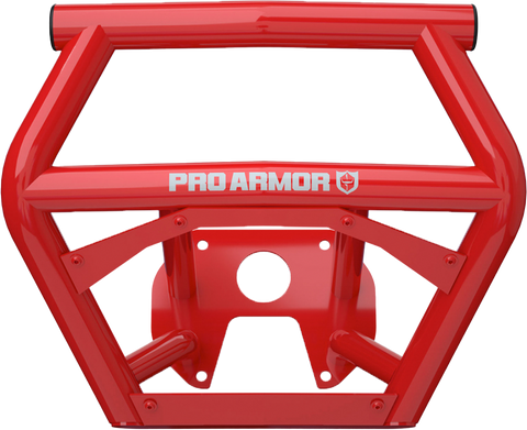 PRO ARMOR FRONT SPORT BUMPER RED POL P199P360RD