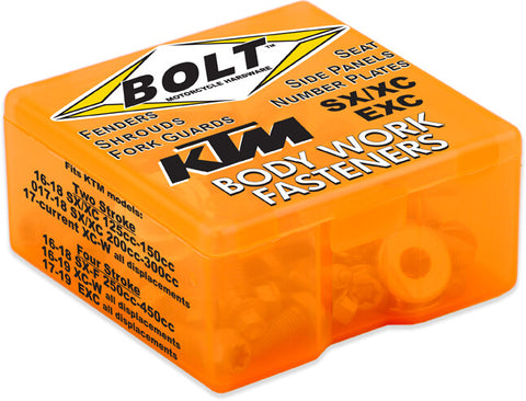 BOLT FULL PLASTIC FASTENER KIT KTM KTM-PFK2
