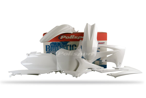 POLISPORT PLASTIC BODY KIT WHITE 90421