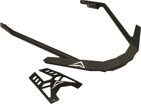 SPG SKINZ BUMPER FRONT POL AXYS BK WITH SUPPORT S/M PFB400-FBK