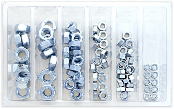 BOLT HEX NUT ASSORTMENT 90 PIECE KIT SV-HEXNUT