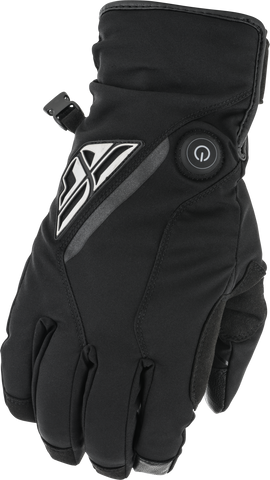 FLY RACING TITLE HEATED GLOVES BLACK 2XS 476-29112XS