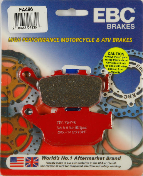 EBC BRAKE PADS FA496