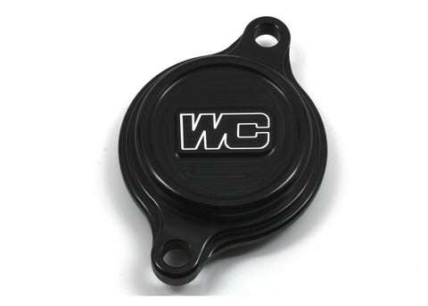WORKS OIL FILTER COVER BLACK YAM 27-155